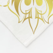 franse deklaag van de armenachternaam, aangepast fleece deken (Hoek)