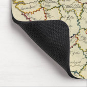 Franse departementen muismat (Hoek)