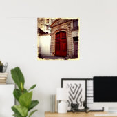 Franse deuren poster (Thuiskantoor)