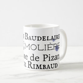 Franse dichters koffie Mok