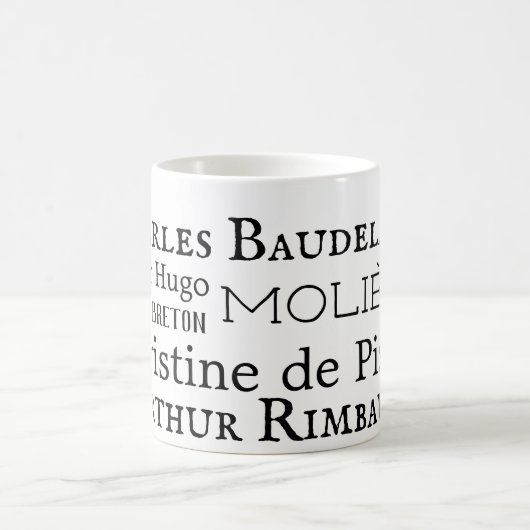 Franse dichters koffie Mok (Center)