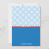 Franse Dog Artist Photo Birtday Invitation Kaart (Achterkant)