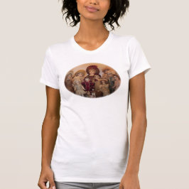 Franse dollar en vrienden dames T T-shirt