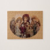 Franse Dolls en Friends Puzzle Legpuzzel (Horizontaal)