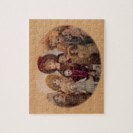 Franse Dolls en Friends Puzzle Legpuzzel