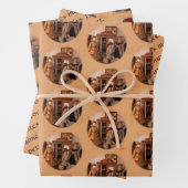 Franse Dolls en Vrienden Inpakpapier Vel (In situ)