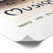 -Franse Don Quixote Opera Poster (Hoek)