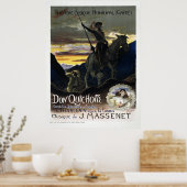 -Franse Don Quixote Opera Poster (Keuken)
