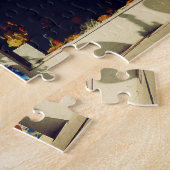 Franse dorpsbakkerij legpuzzel (Zijkant)