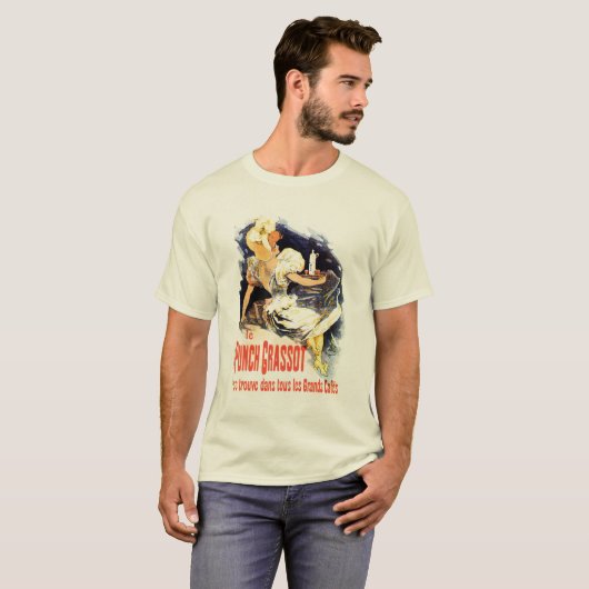  Franse drank Punch Grassot T-shirt (Voorkant volledig)