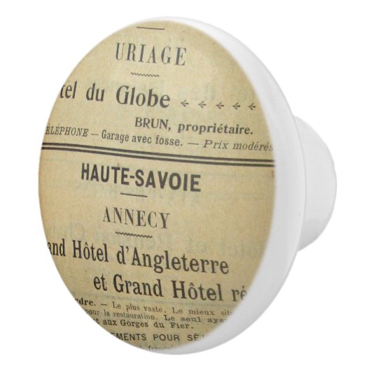  Franse draw Pull Keramische Knop (Rechts)