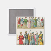 Franse dress magneet (Voorkant / Achterkant)
