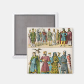 Franse dress magneet (Voorkant / Achterkant)