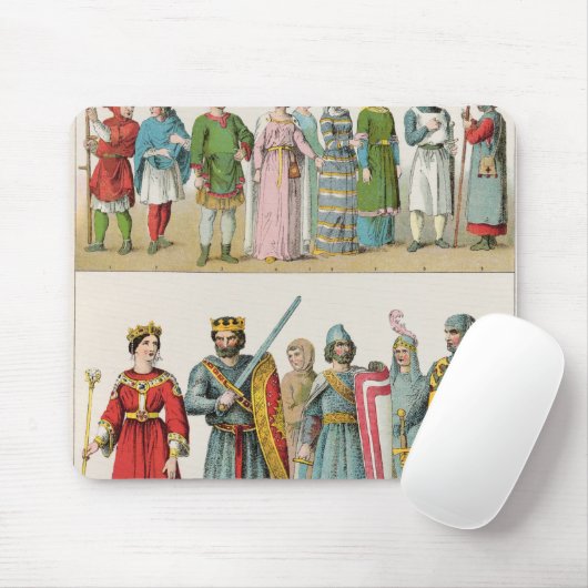 Franse dress muismat (Met muis)