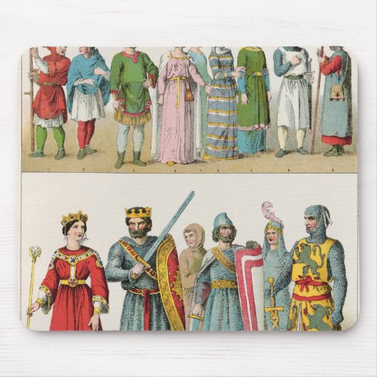 Franse dress muismat (Voorkant)