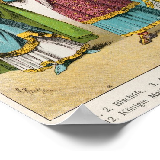 Franse dress poster (Hoek)