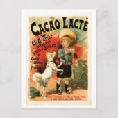  Franse drink voor warme chocolade en Briefkaart (Voorkant)