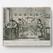 Franse drukpers, 1642 (graving) fotoplaat (Voorkant)