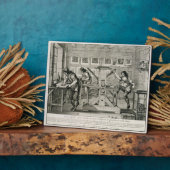 Franse drukpers, 1642 (graving) fotoplaat (Zijkant)