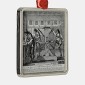 Franse drukpers, 1642 metalen ornament (Rechts)