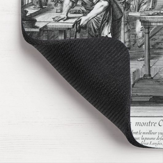 Franse drukpers, 1642 muismat (Hoek)