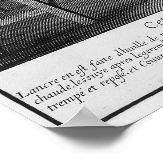 Franse drukpers, 1642 poster (Hoek)