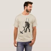 Franse duiker met Sicard Reademther T-shirt (Voorkant volledig)