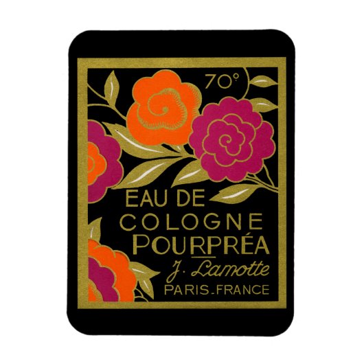 Franse Eau de Cologne Pourprea parfum 1920 Magneet (Verticaal)