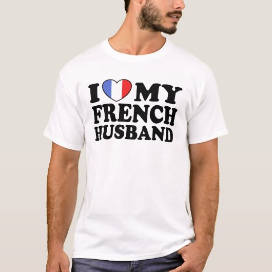 Franse echtgenoot t-shirt (Voorkant)