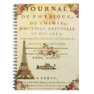  Franse editie Eiffel Tower Journal-laptop Notitieboek
