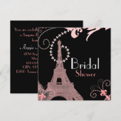 Franse Eiffeltoren  Parijs vrijgezellenfeest Kaart (Voorkant / Achterkant)