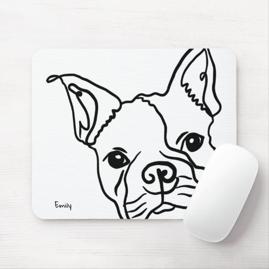 Franse elegantie muismat (Met muis)