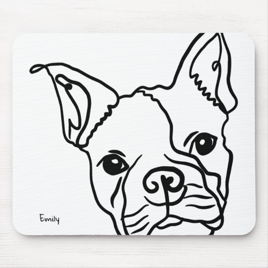 Franse elegantie muismat (Voorkant)