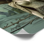 Franse elegantie print, waarde Poster papier (mat) (Hoek)
