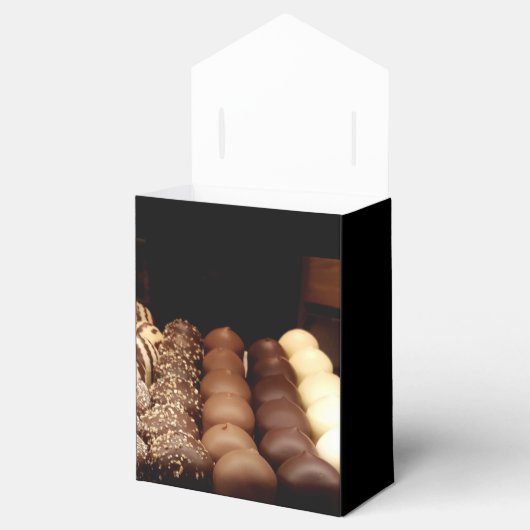 Franse Elzasser chocolade Bedankdoosjes (Geopend)