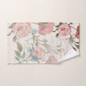 Franse Ephemera Passionflower Roos Bath Bad Handdoek (Handdoek)