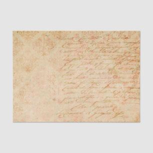 Franse Ephemera Tissuepapier