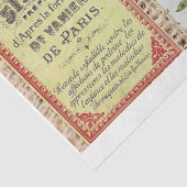 Franse etiketten tissuepapier (Detail)