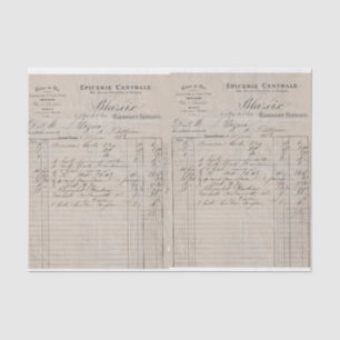  Franse Factuur Decoupage Craft of Gift Tissuepapier