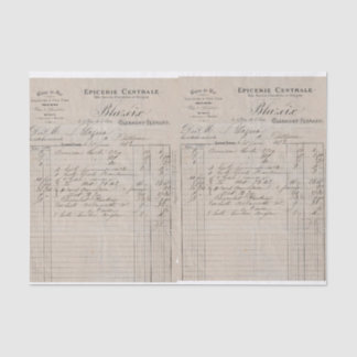 Franse Factuur Decoupage Craft of Gift Tissuepapier