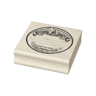 Franse Farmacie Rubber Kunststempel Rubberstempel