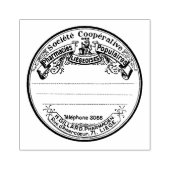 Franse Farmacie Rubber Kunststempel Rubberstempel (Afrduk)