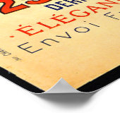  Franse fiets 1891 Poster (Hoek)