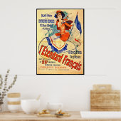  Franse fiets 1891 Poster (Keuken)