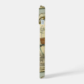 Franse fiets Paris Eiffeltoren iPhone 15 Case (Linkerkant)