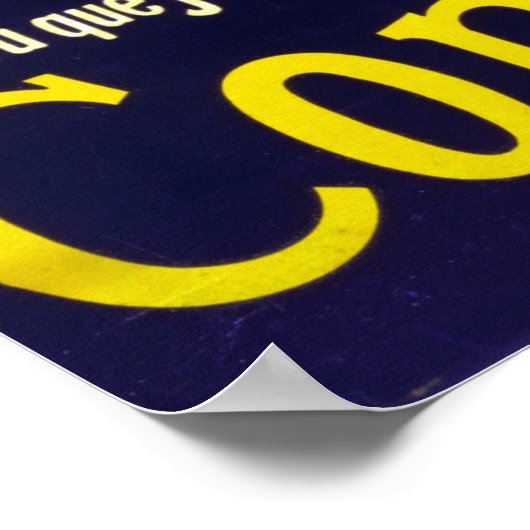 -Franse fietsenband Poster (Hoek)