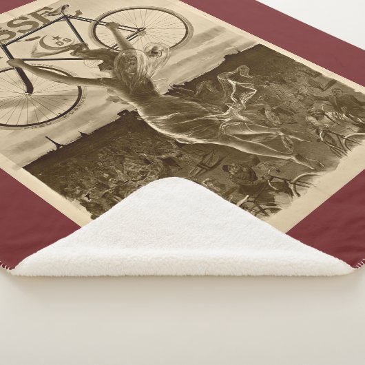  Franse fietsreclame Sherpa Deken (3/4)