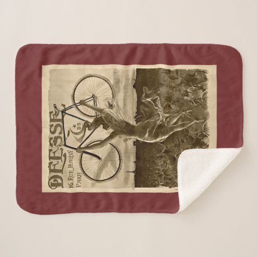  Franse fietsreclame Sherpa Deken (Voorkant (horizontaal))