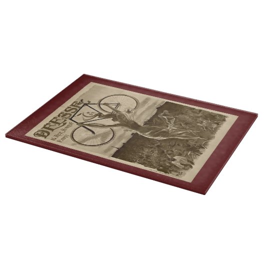  Franse fietsreclame Snijplank (Hoek)