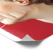 Franse filosoof Montesquieu illustratie Poster (Hoek)